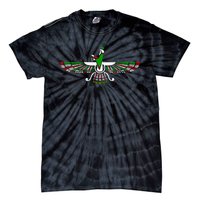 Faravahar Zarathustra Zoroastrian Farohar Iran Flag Tie-Dye T-Shirt