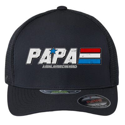 G.I. Papa Real American Hero Flexfit Unipanel Trucker Cap