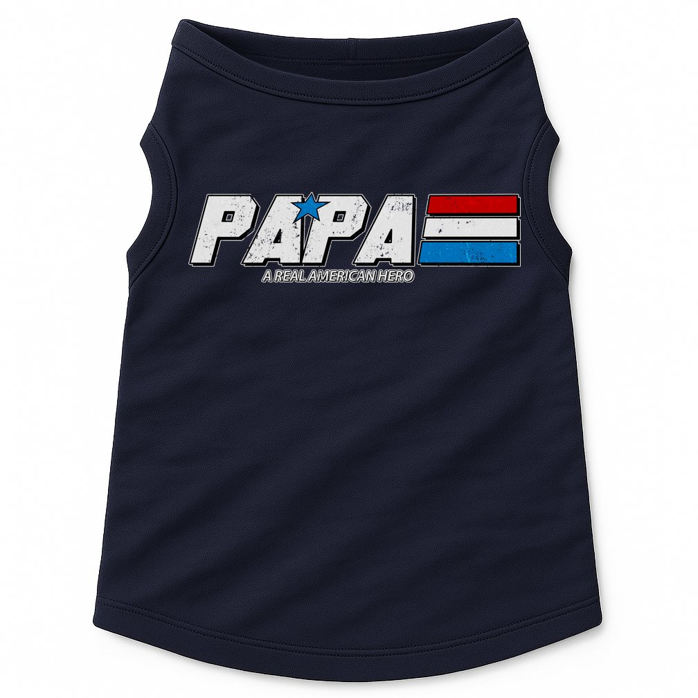 G.I. Papa Real American Hero Doggie Tank