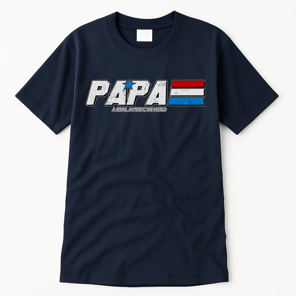 G.I. Papa Real American Hero Tall T-Shirt
