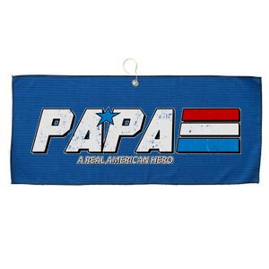 G.I. Papa Real American Hero Large Microfiber Waffle Golf Towel