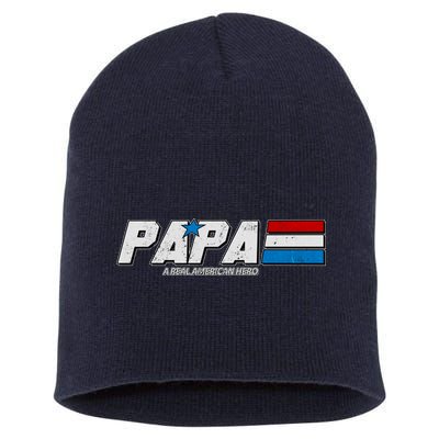 G.I. Papa Real American Hero Short Acrylic Beanie