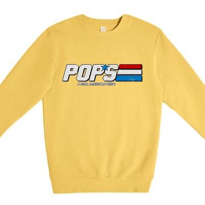 G.I. Pops Real American Hero Premium Crewneck Sweatshirt