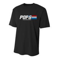 G.I. Pops Real American Hero Youth Performance Sprint T-Shirt