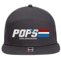 G.I. Pops Real American Hero 7 Panel Mesh Trucker Snapback Hat