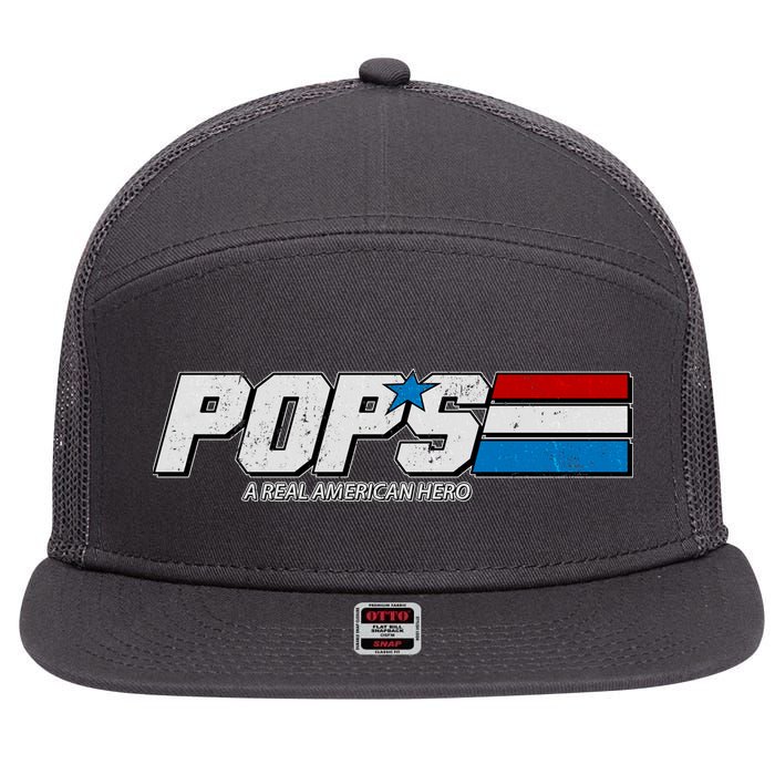 G.I. Pops Real American Hero 7 Panel Mesh Trucker Snapback Hat