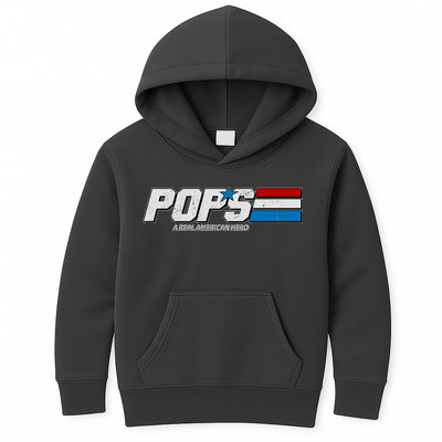 G.I. Pops Real American Hero Kids Hoodie
