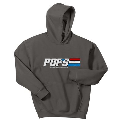 G.I. Pops Real American Hero Kids Hoodie