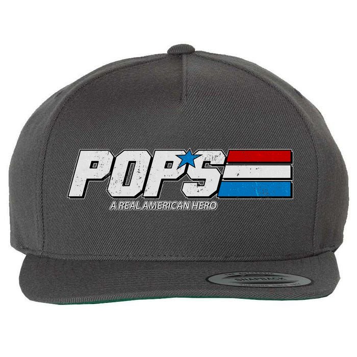 G.I. Pops Real American Hero Wool Snapback Cap