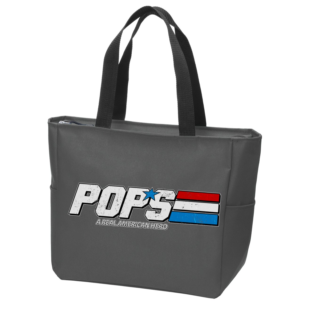 G.I. Pops Real American Hero Zip Tote Bag
