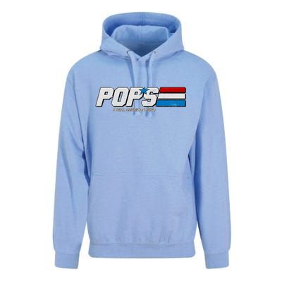 G.I. Pops Real American Hero Unisex Surf Hoodie