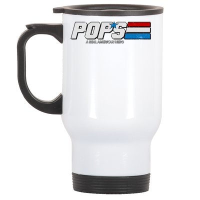 G.I. Pops Real American Hero Stainless Steel Travel Mug