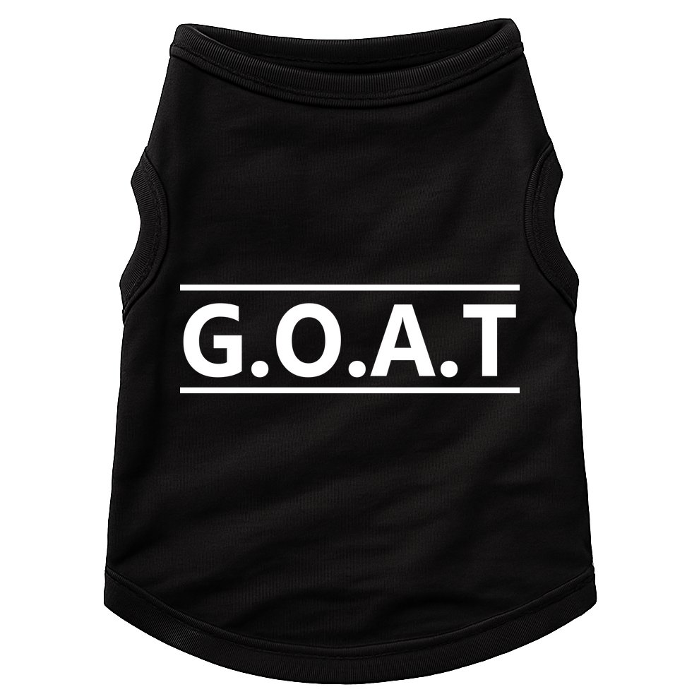 G.O.A.T Goat Great Of All Time Doggie Tank