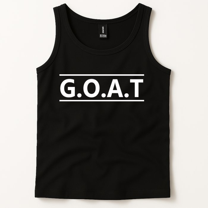 G.O.A.T Goat Great Of All Time Tank Top