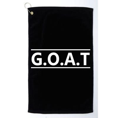 G.O.A.T Goat Great Of All Time Golf Towel