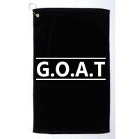 G.O.A.T Goat Great Of All Time Golf Towel