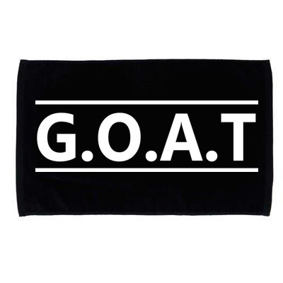 G.O.A.T Goat Great Of All Time Microfiber Hand Towel