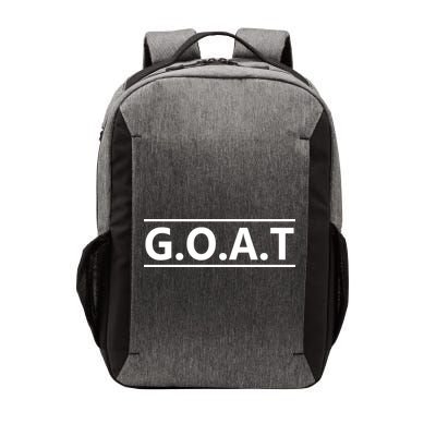 G.O.A.T Goat Great Of All Time Vector Backpack