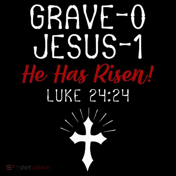 Grave 0 Jesus 1 He Has A Risen Jesus Religious Easter Luke Sustainable Bucket Hat