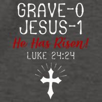 Grave 0 Jesus 1 He Has A Risen Jesus Religious Easter Luke Vector Backpack