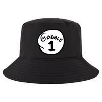 Gobble 1 2 3 Funny Thanksgiving Matching Cool Comfort Performance Bucket Hat
