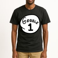 Gobble 1 2 3 Funny Thanksgiving Matching Tall T-Shirt