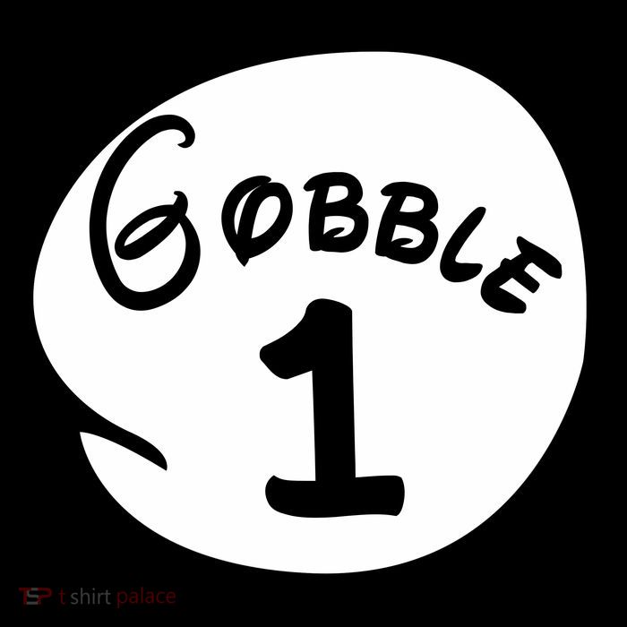 Gobble 1 2 3 Funny Thanksgiving Matching Mug
