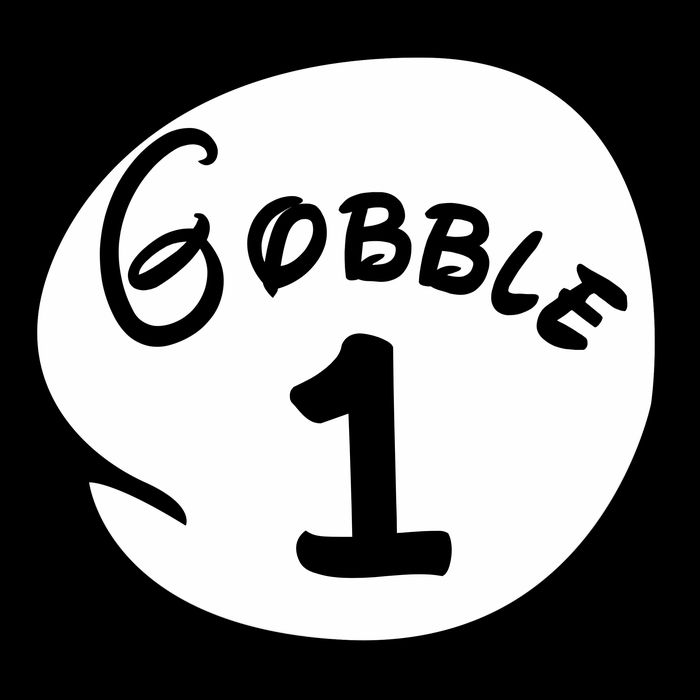 Gobble 1 2 3 Funny Thanksgiving Matching 16oz Travel Tumbler