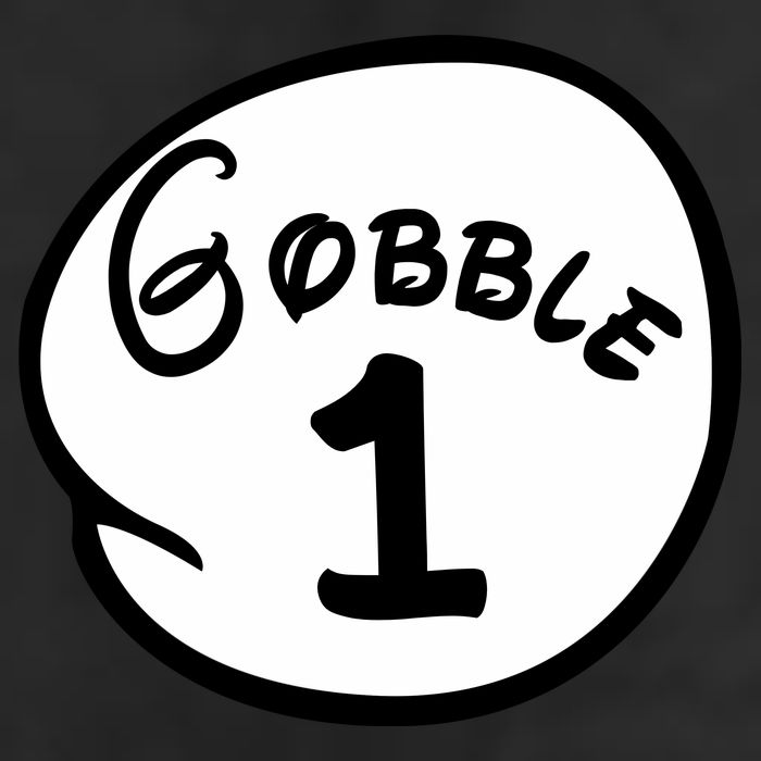 Gobble 1 2 3 Funny Thanksgiving Matching Tumbler