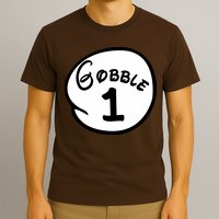 Gobble 1 2 3 Funny Thanksgiving Matching T-Shirt