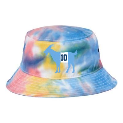 Messi Goat #10 Argentina Soccer Tie Dye Newport Bucket Hat