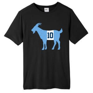 Messi Goat #10 Argentina Soccer Tall Fusion ChromaSoft Performance T-Shirt