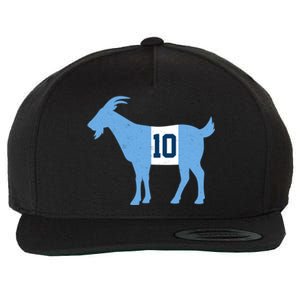 Messi Goat #10 Argentina Soccer Wool Snapback Cap