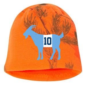 Messi Goat #10 Argentina Soccer Kati - Camo Knit Beanie