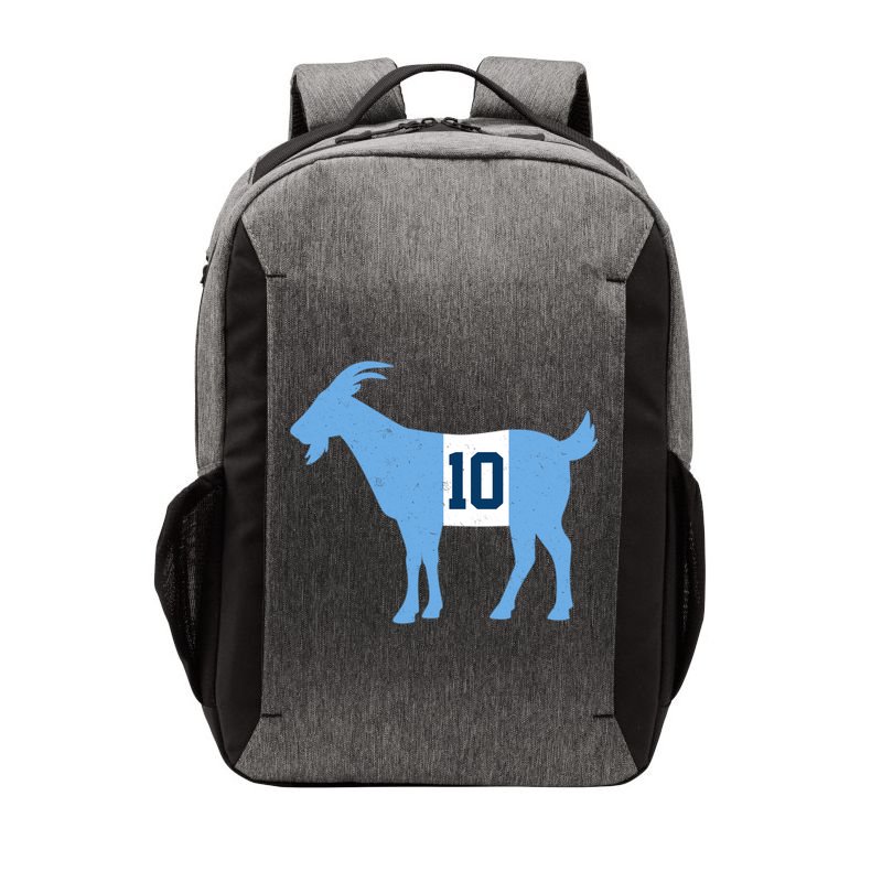 Messi Goat #10 Argentina Soccer Vector Backpack
