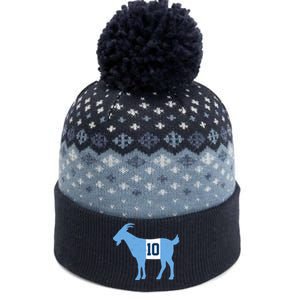 Messi Goat #10 Argentina Soccer The Baniff Cuffed Pom Beanie