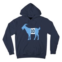 Messi Goat #10 Argentina Soccer Hoodie