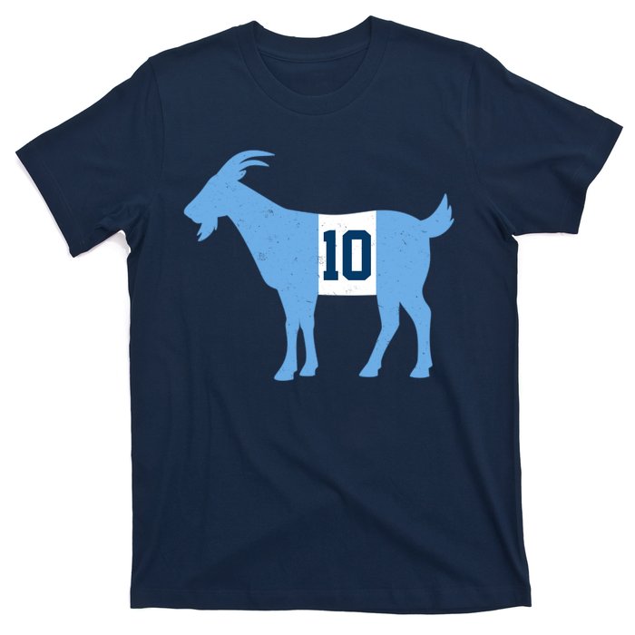 Messi Goat #10 Argentina Soccer T-Shirt