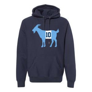 Messi Goat #10 Argentina Soccer Premium Hoodie