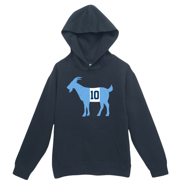 Messi Goat #10 Argentina Soccer Urban Pullover Hoodie