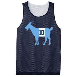 Messi Goat #10 Argentina Soccer Mesh Reversible Basketball Jersey Tank