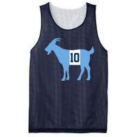 Messi Goat #10 Argentina Soccer Mesh Reversible Basketball Jersey Tank