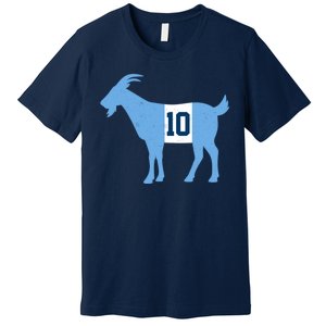 Messi Goat #10 Argentina Soccer Premium T-Shirt