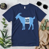 Messi Goat #10 Argentina Soccer Premium T-Shirt