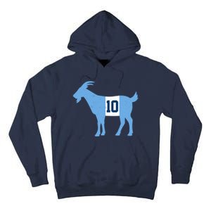 Messi Goat #10 Argentina Soccer Tall Hoodie