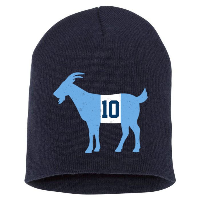 Messi Goat #10 Argentina Soccer Short Acrylic Beanie