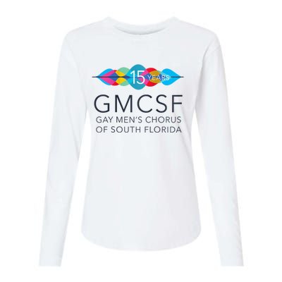 Gmcsf 15th Anniversary Logo White Raglan Baseball Womens Cotton Relaxed Long Sleeve T-Shirt