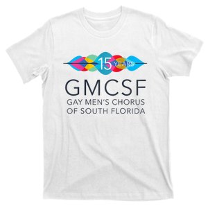 Gmcsf 15th Anniversary Logo White Raglan Baseball T-Shirt