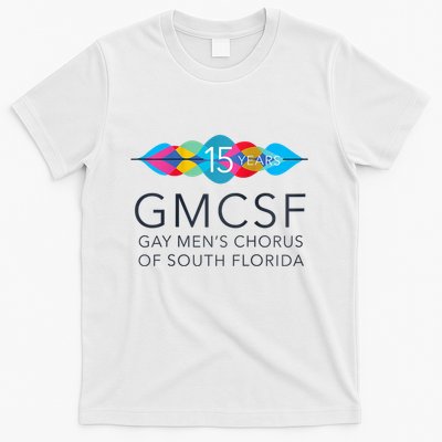 Gmcsf 15th Anniversary Logo White Raglan Baseball T-Shirt