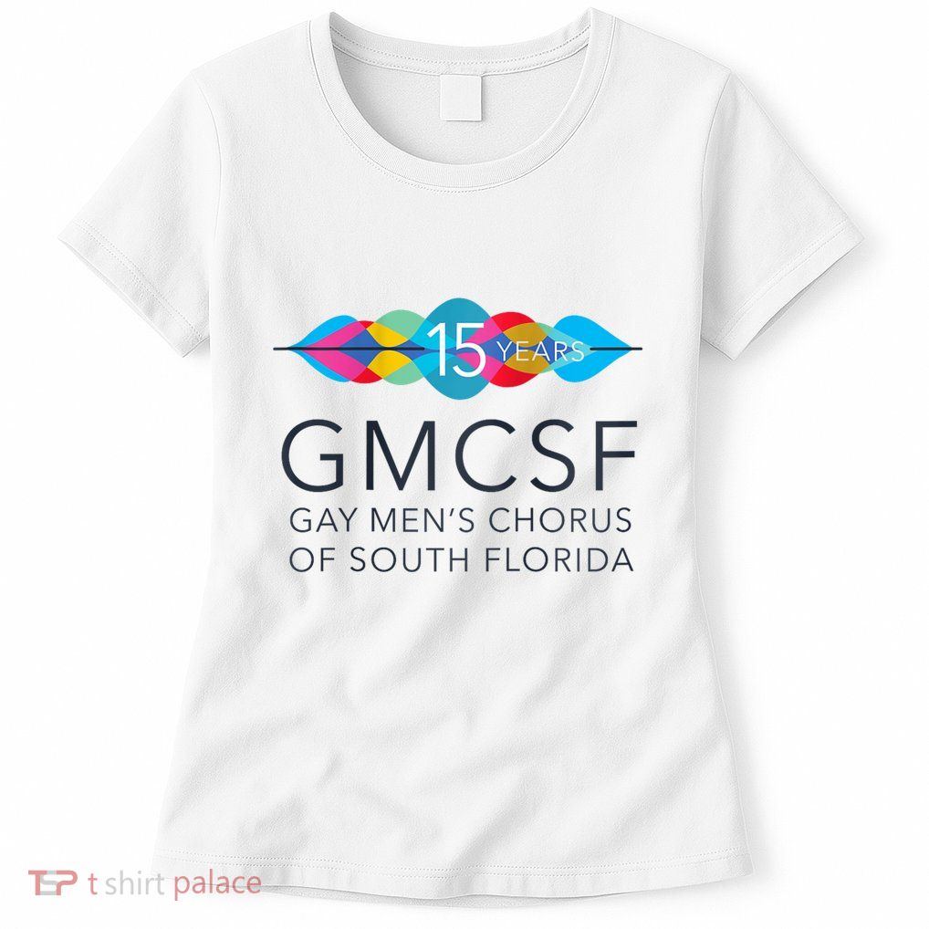 Gmcsf 15th Anniversary Logo White Raglan Baseball Womens T-Shirt